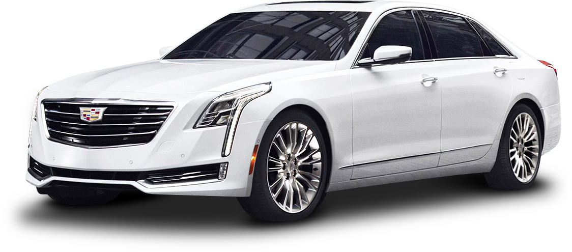 Cadillac Ct6 2017 White (1184x546), Png Download
