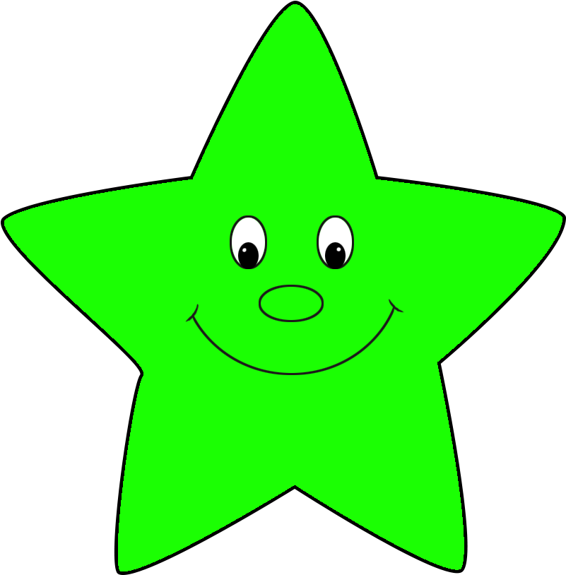 Star Clipart - Cute Star Clip Art (861x908), Png Download
