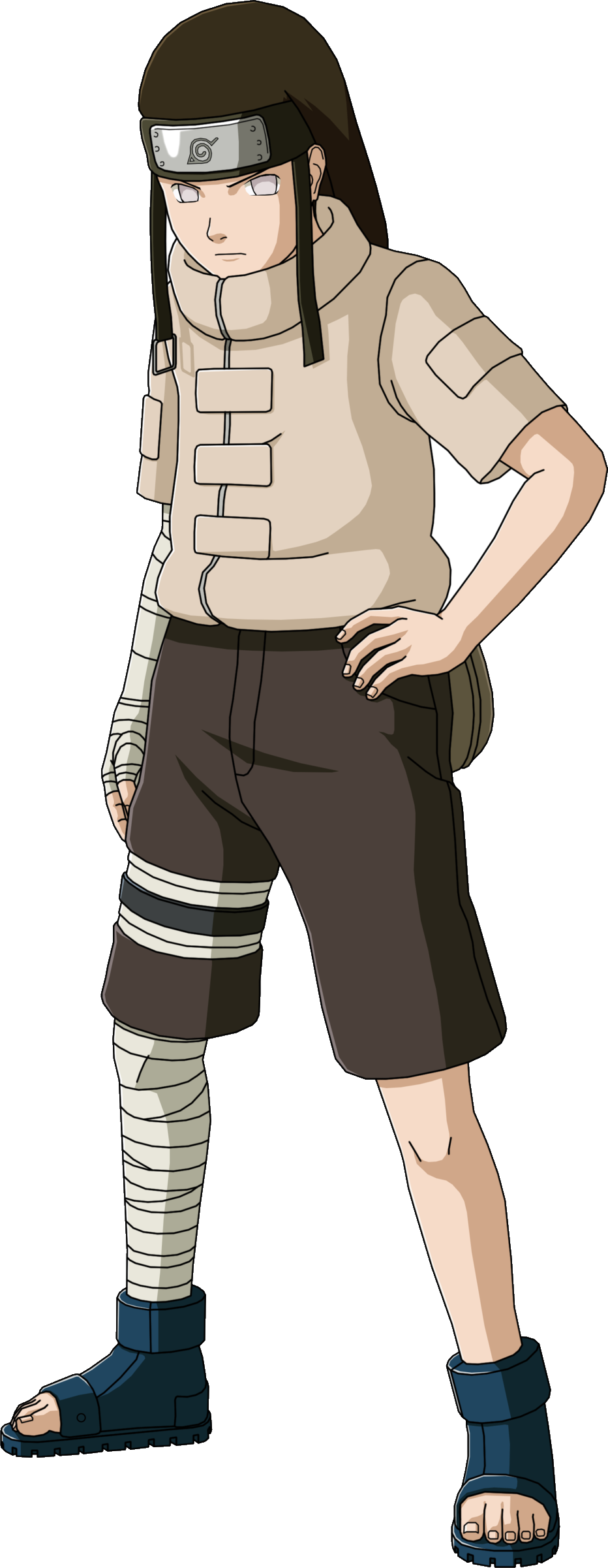 53, June 26, 2015 - Naruto Neji Png (932x2402), Png Download