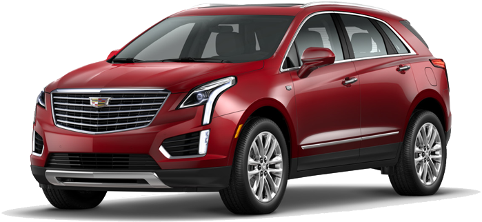 2017 Cadillac Xt5 - 2017 Cadillac Xt5 Red (720x330), Png Download