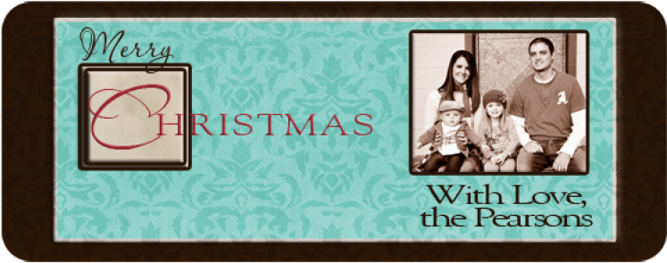 Rustic Christmas Gift Tag Collection - Wallet (800x800), Png Download