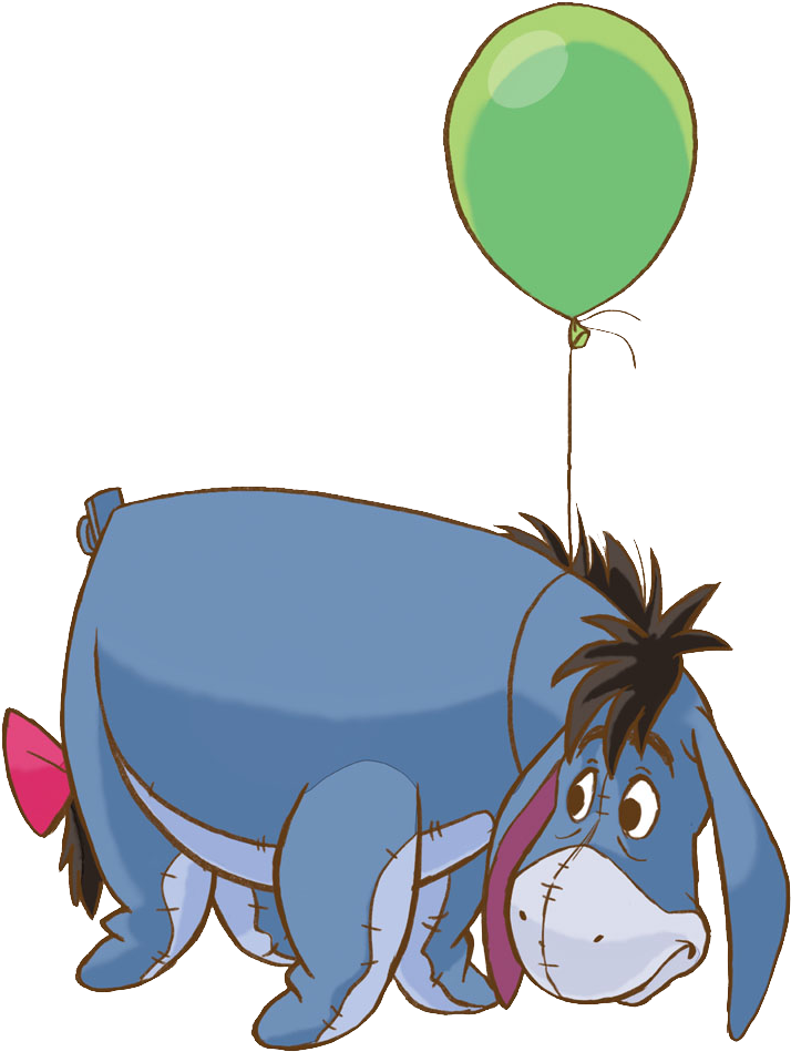 Eeyore Png File - Disney Winnie The Pooh Eeyore (749x978), Png Download