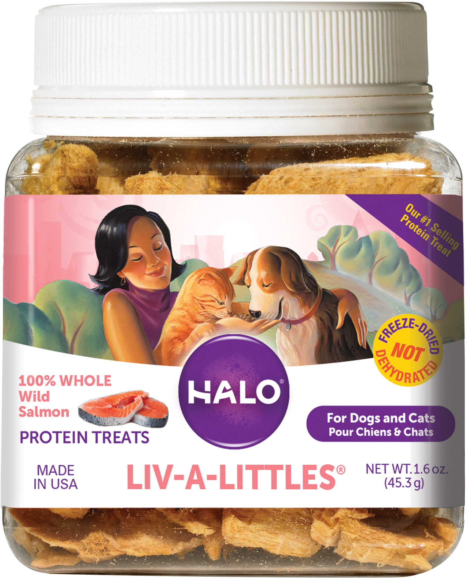 Liv A Littles<span Class='reg'>®</ - Halo Liv-a-littles Holistic Freeze Dried Dog Treats (2000x2000), Png Download