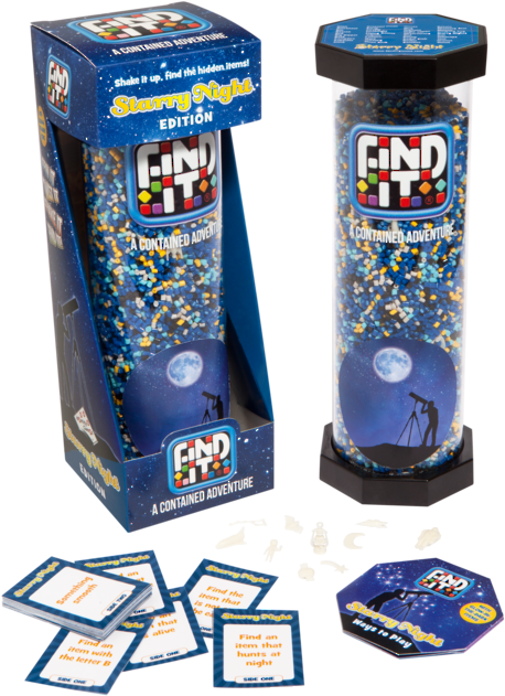 Find It Starry Night - Find It Games - Starry Night (550x723), Png Download