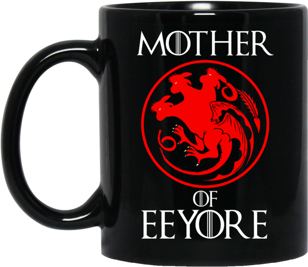Eeyore Mug Mother Of Eeyore Coffee Mug Tea Mug - Deadpool Mug (1024x1024), Png Download