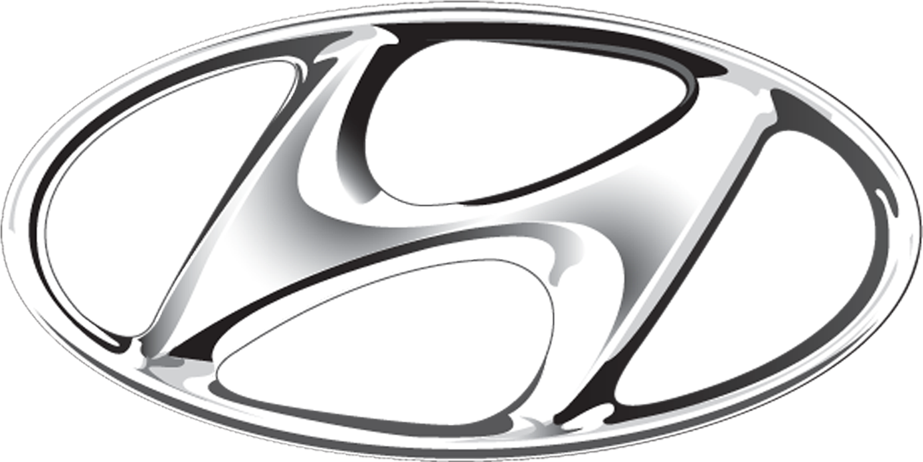 Transparent Background Image Of Hyundai (1836x921), Png Download