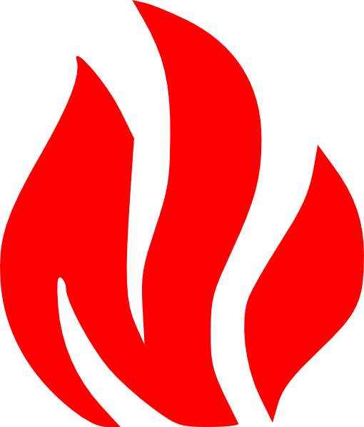 Fire Flames Symbol Svg Clip Arts 510 X 599 Px (510x599), Png Download