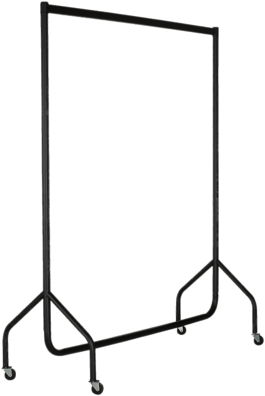 Coat Hanger Rail - Heavy Duty Metal Rail Clothes Garment Display Hanging (1425x1425), Png Download