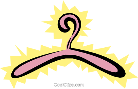 Hanger Royalty Free Vector Clip Art Illustration (480x312), Png Download