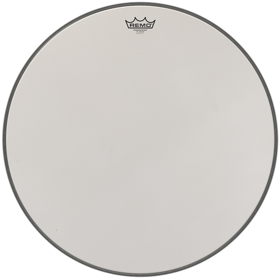 Powerstroke® P3 Suede® Image - 24 Remo Powerstroke 3 Smooth White (600x600), Png Download