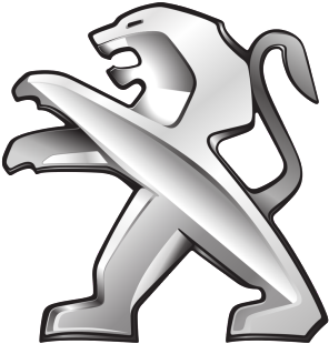 Peugeot Logo - Logo Peugeot Png White (880x660), Png Download