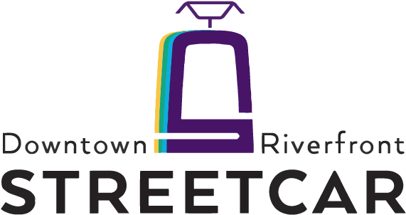 Riverfront Streetcar Project - Trolley (594x339), Png Download