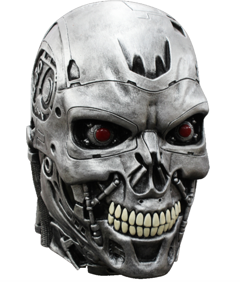 Terminator Skull Png Image - Terminator Endoskull Mask For Adults (812x1012), Png Download
