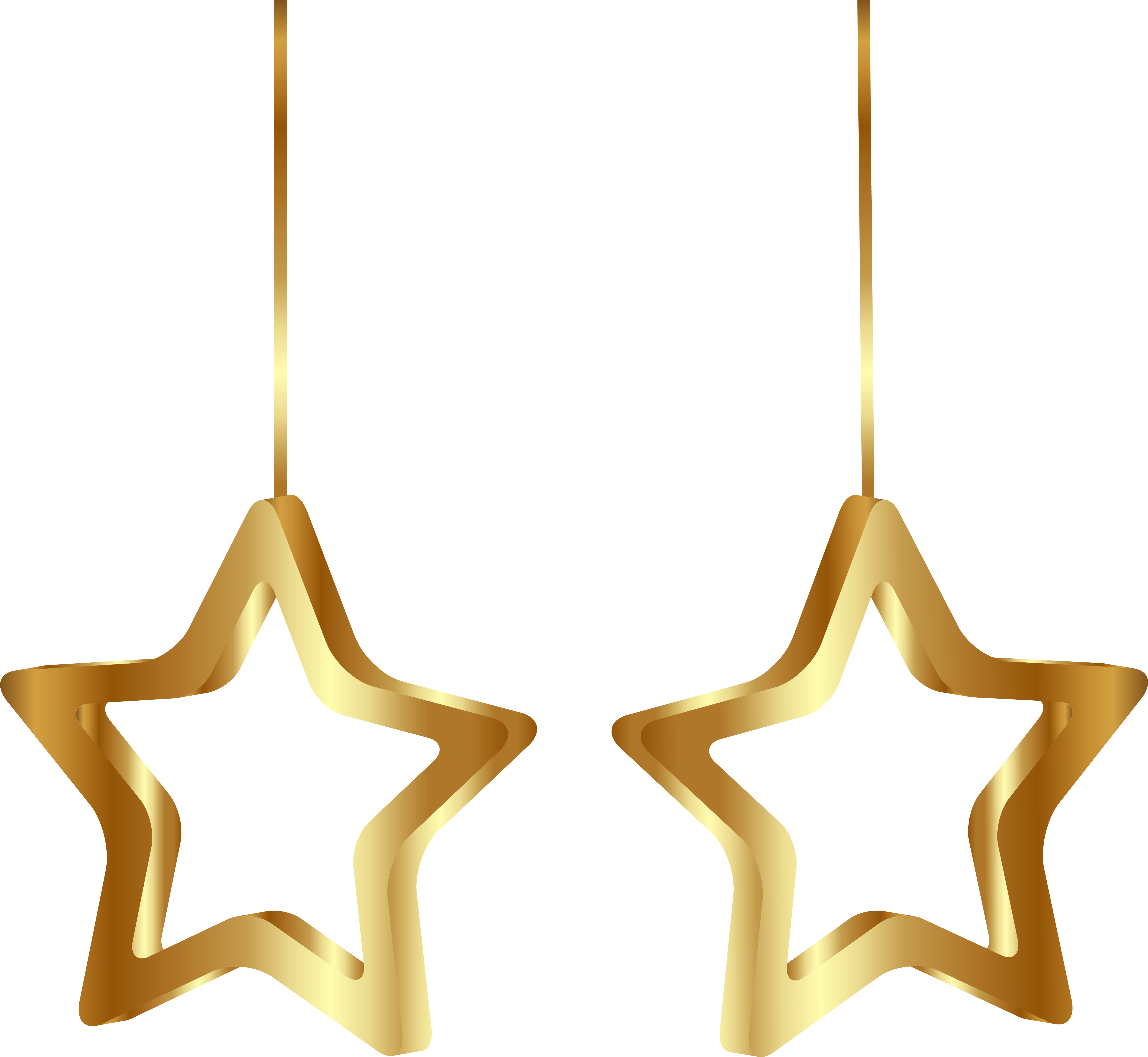 Christmas Ornaments Png Image Gallery View Full - Christmas Star Ornaments Png (6339x5761), Png Download