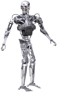 Robot Terminator - Robot Skeleton Png (400x400), Png Download