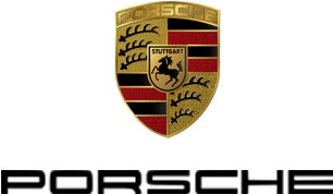 Our Brands - Porsche Logo (504x288), Png Download