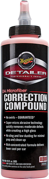 Meguiars D30016 Da Correction Compound 480ml - Meguiar's D30016 Da Microfiber Correction Compound (720x720), Png Download