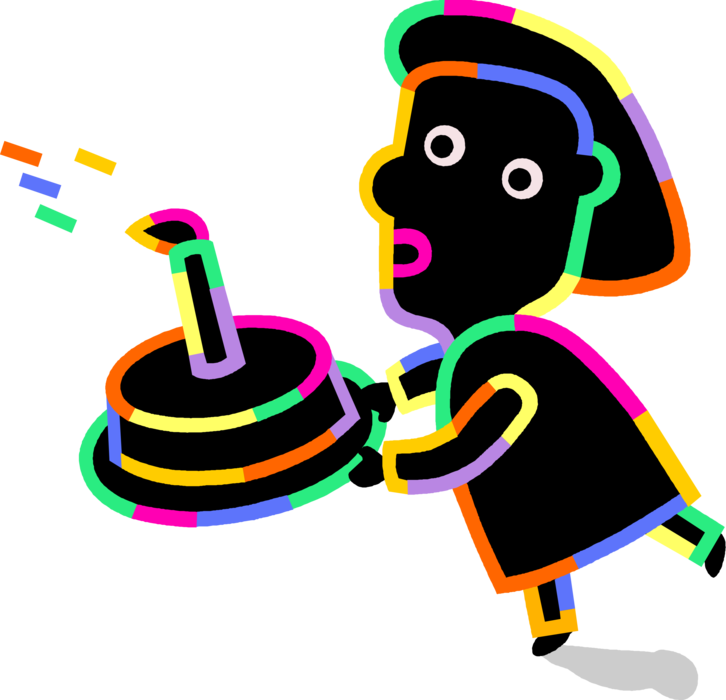 Vector Illustration Of Mother Carries Sweet Dessert (726x700), Png Download