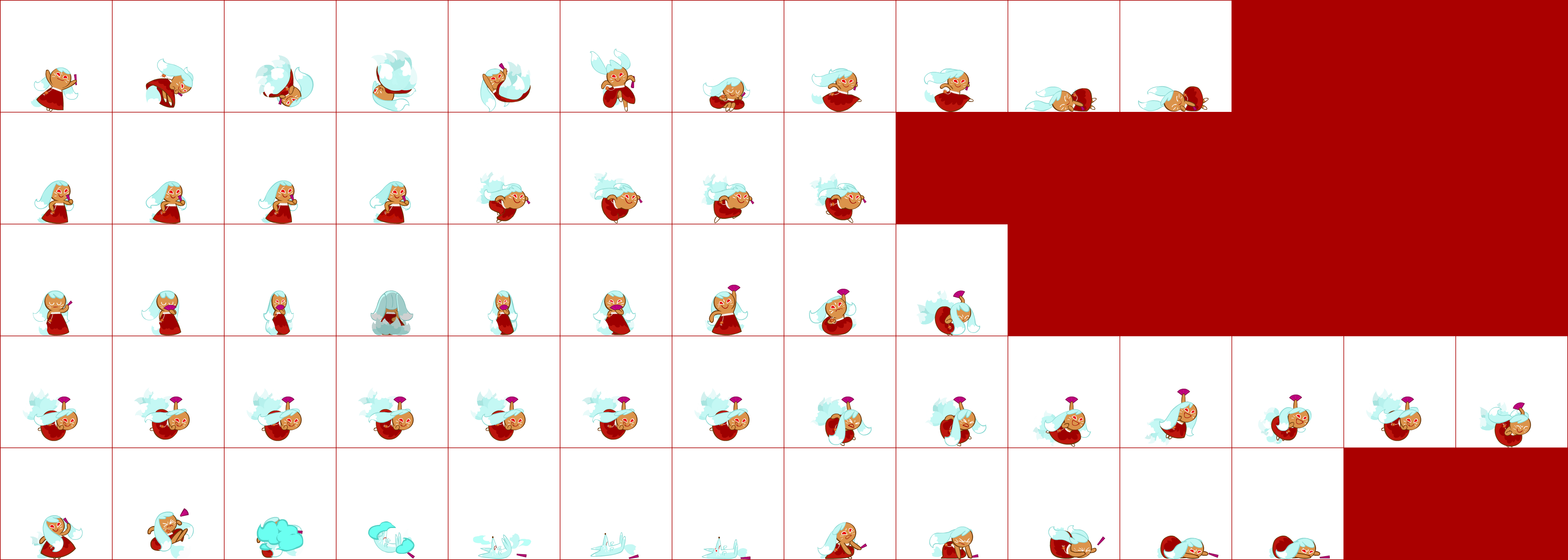 Click For Full Sized Image Ninetales Cookie / Kumiho (5140x1837), Png Download