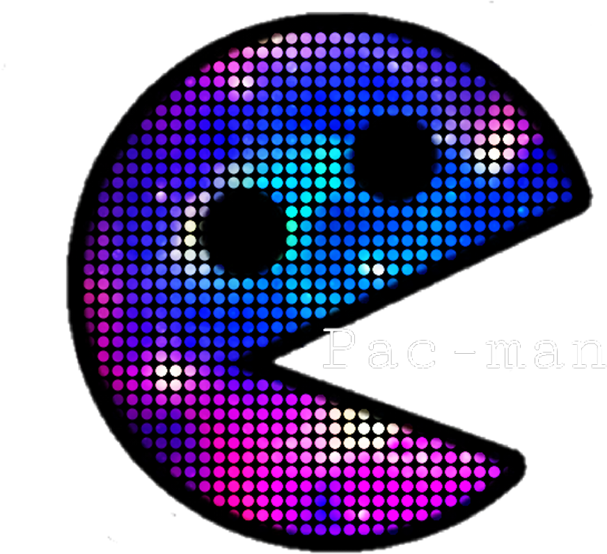 Pac Man Logo Png (1024x1024), Png Download