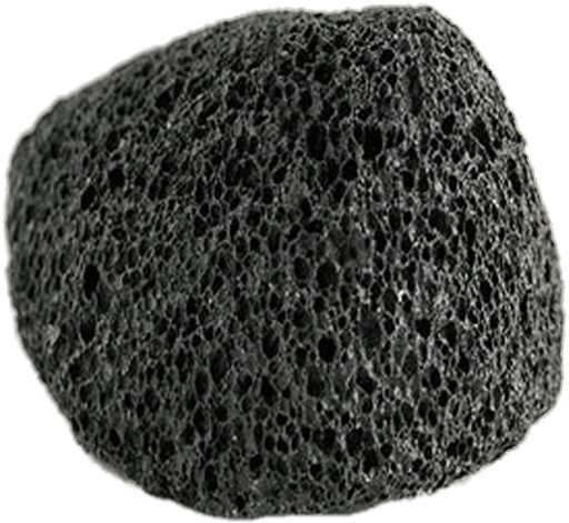 Black Pumice Stone (893x893), Png Download