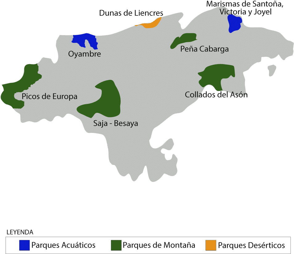 Picos De Europa National Park In Cantabria Makes Up (1000x1000), Png Download