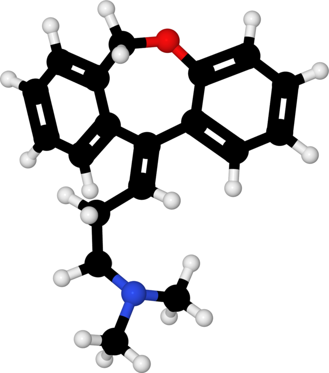 Doxepin (640x726), Png Download