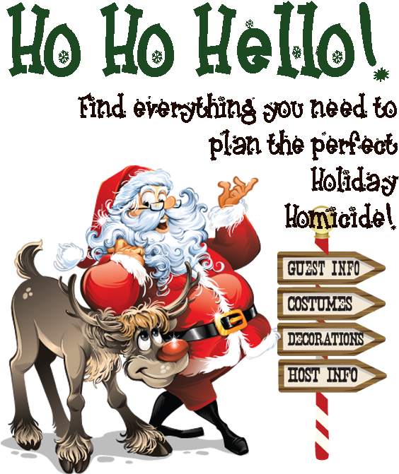 Ho, Ho, Homicide (626x722), Png Download