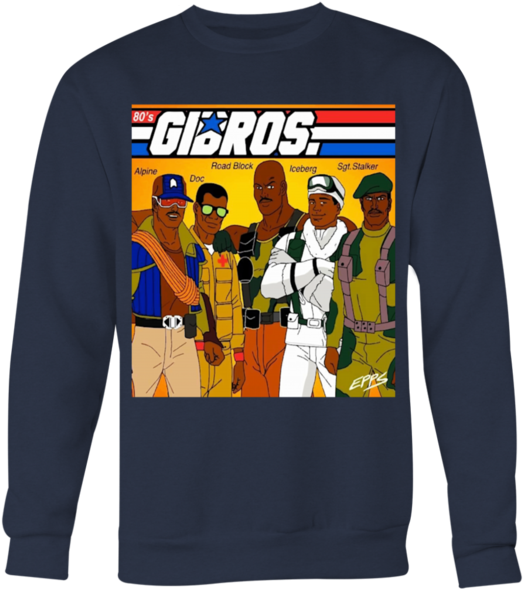 Gi Bros Alpine Doc Road Block Iceberg Sgt Stalker T-shirt (600x600), Png Download