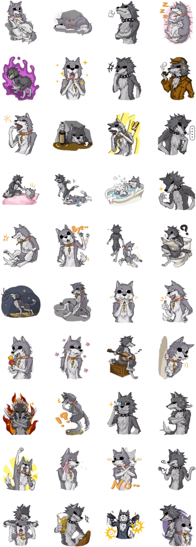 Line Creators' Stickers (420x1121), Png Download