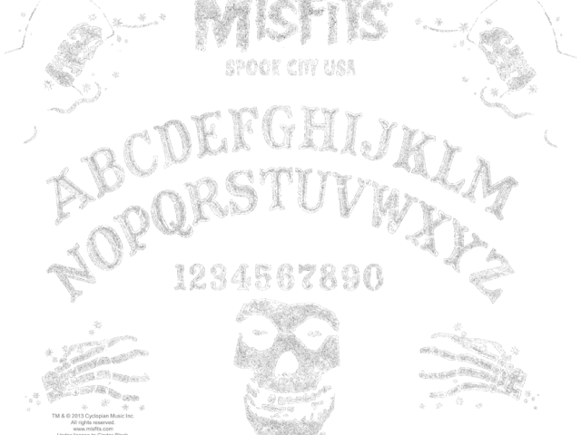 Ouija Board Clipart Misfits (640x480), Png Download