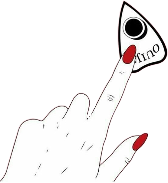 Ouija ⚠ Ouija Hands Tumblr Freetoedit (555x605), Png Download