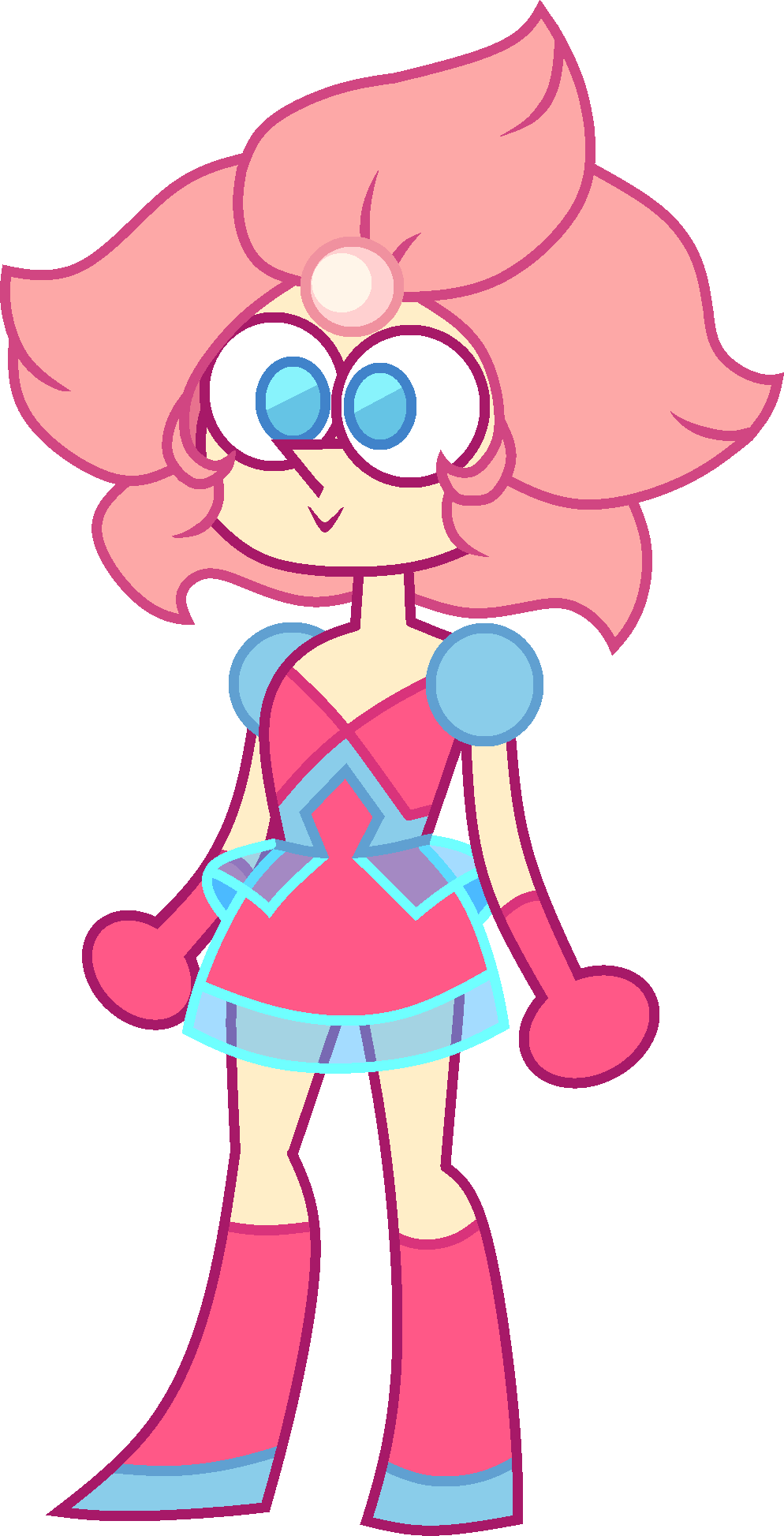Pink Pearl (994x1947), Png Download