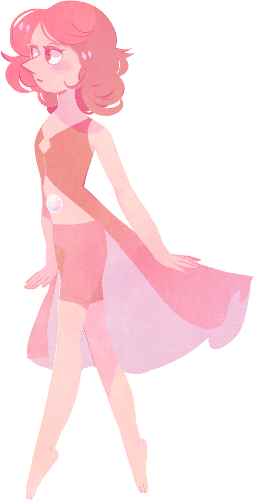 I Really Wanted To Design A Pink Pearl For Our Mysterious (581x1007), Png Download