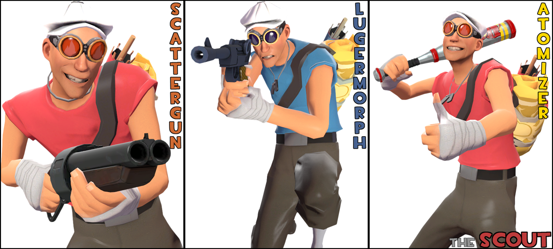 Magoolachub Scout Loadout (1116x503), Png Download