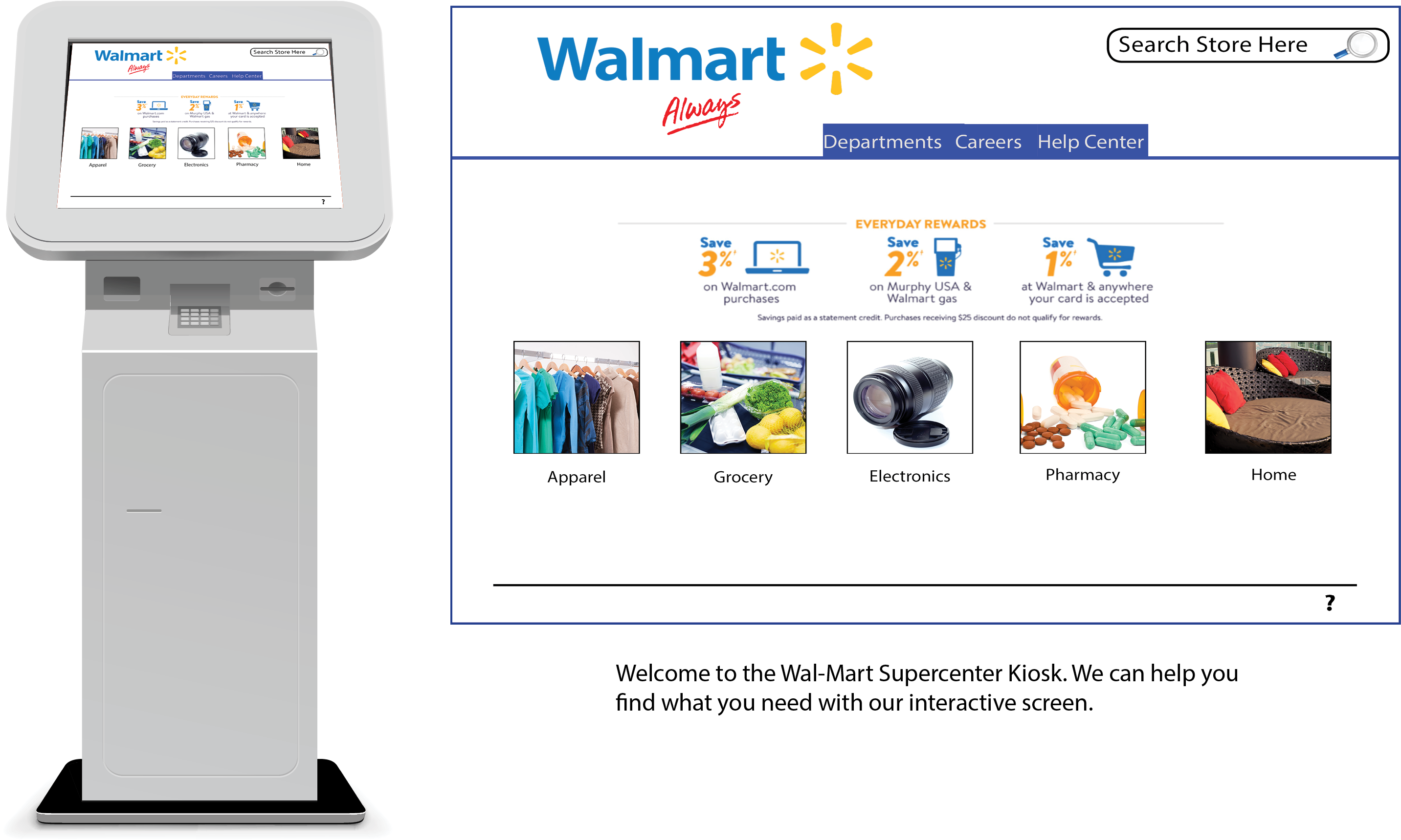 Walmart Store Png (3300x2550), Png Download