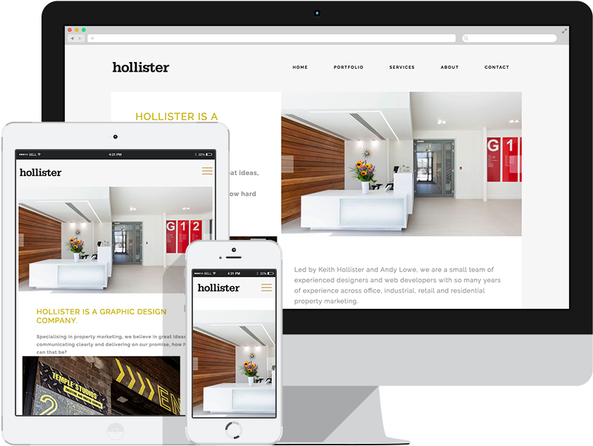 Hollister Design Is A Specialist Commercial Property (900x668), Png Download