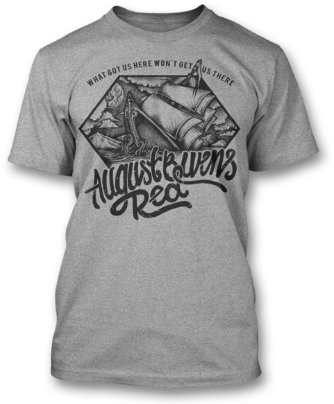 Sinking Ship T-shirt (600x600), Png Download