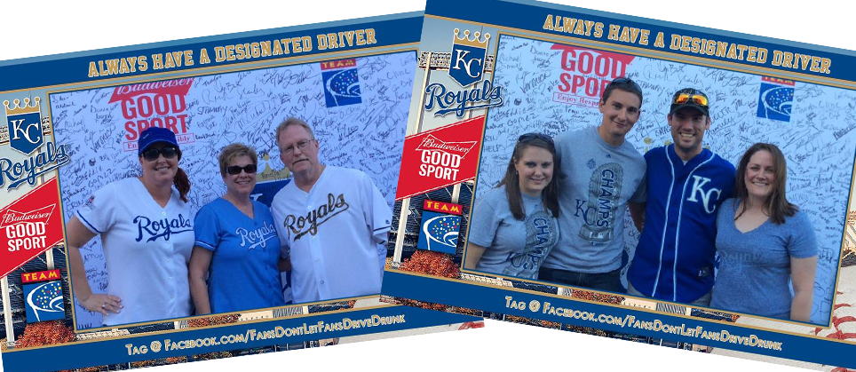Kansas City Royals Fans Always Have A Designated Driver (964x419), Png Download