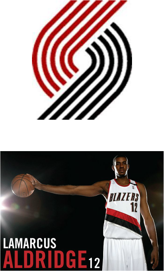 This Is Lamarcus Aldridge ,he Is My Favorite Player (528x868), Png Download
