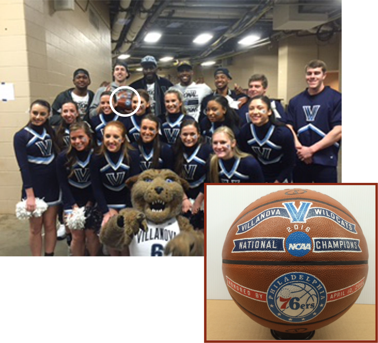 Congratulations From The Nba's Philadelphia 76ers To (1279x1161), Png Download