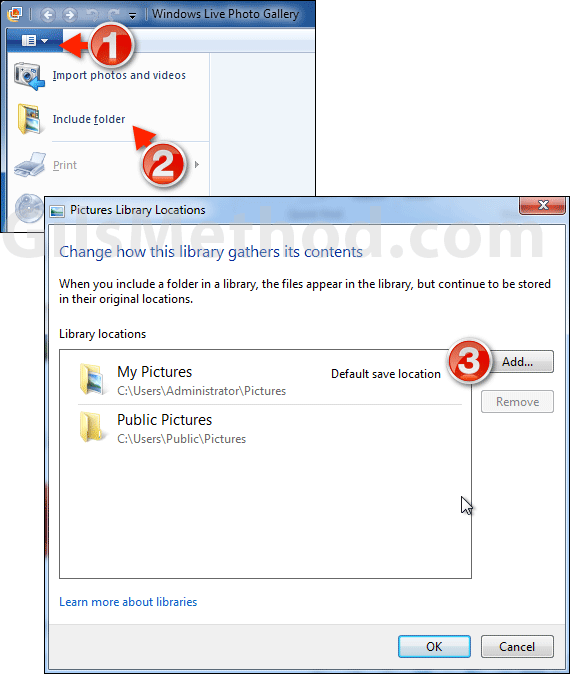 Download How To Include Pictures In Windows Live Photo Gallery Png