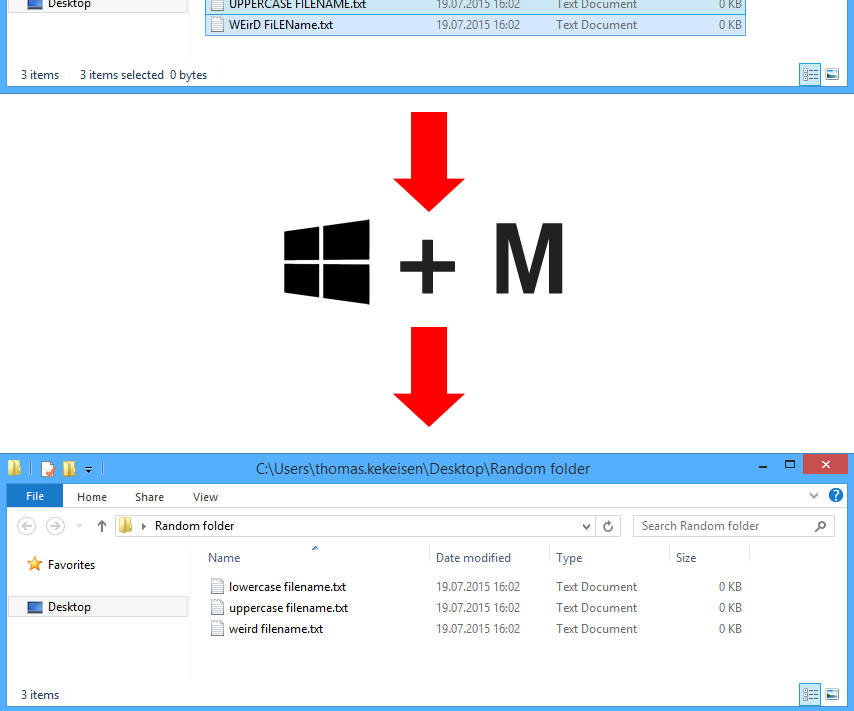 How To Lower Case All File Names In The Active Windows (854x711), Png Download