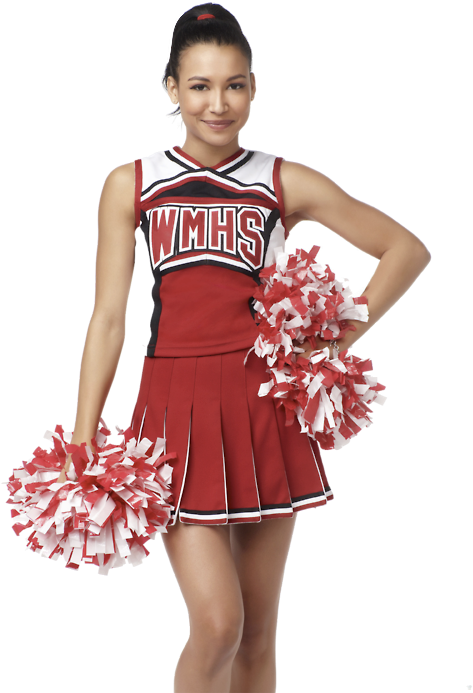Glee, Santana, And Naya Rivera Image (500x722), Png Download