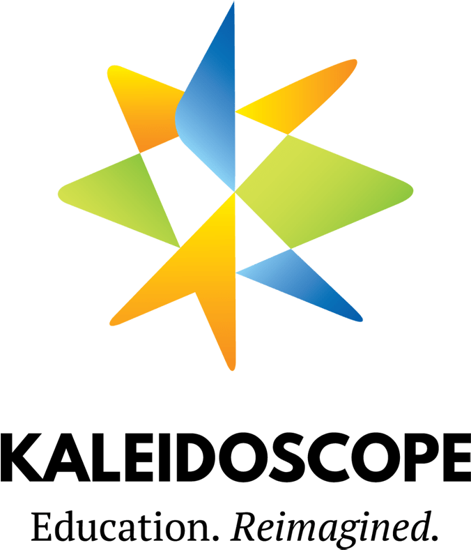 New Kaleidoscope Logo And Tagline (841x939), Png Download