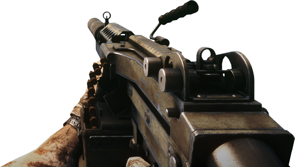 Image M249 Suppressor Bf3 Png Battlefield Wiki (985x557), Png Download