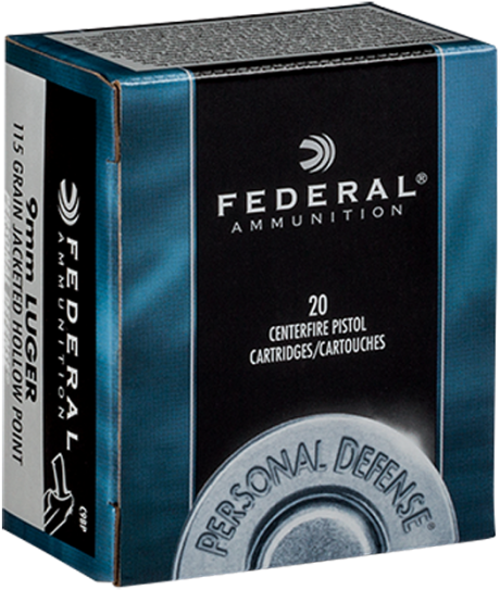 Personal Defense 9mm Luger 115 Grain 1180 Fps (700x700), Png Download