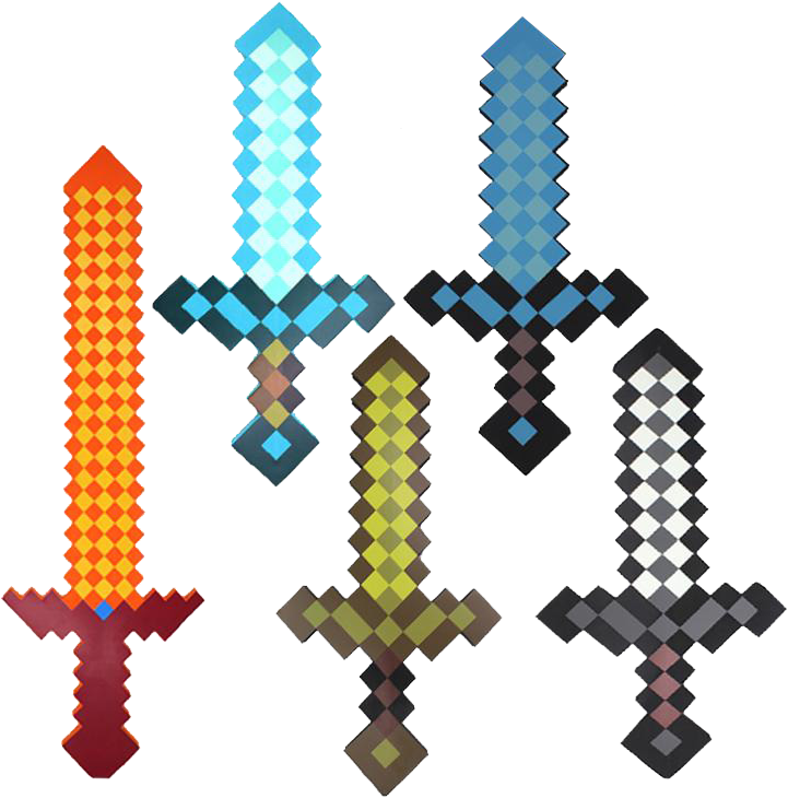 My World Surroundings My World Sword Fire Lantern Toy (800x800), Png Download