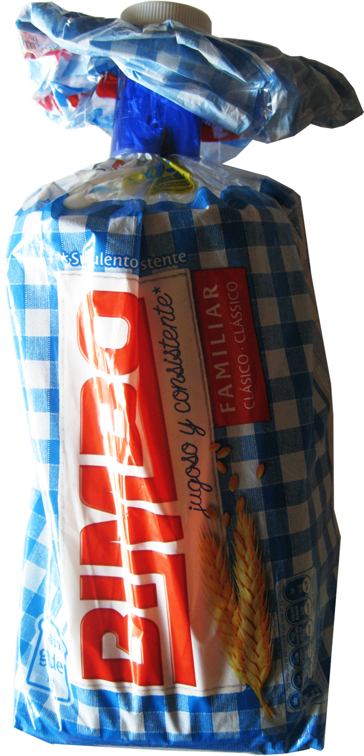 Cierre Fácil Pan Bimbo Botella Agua (800x1569), Png Download