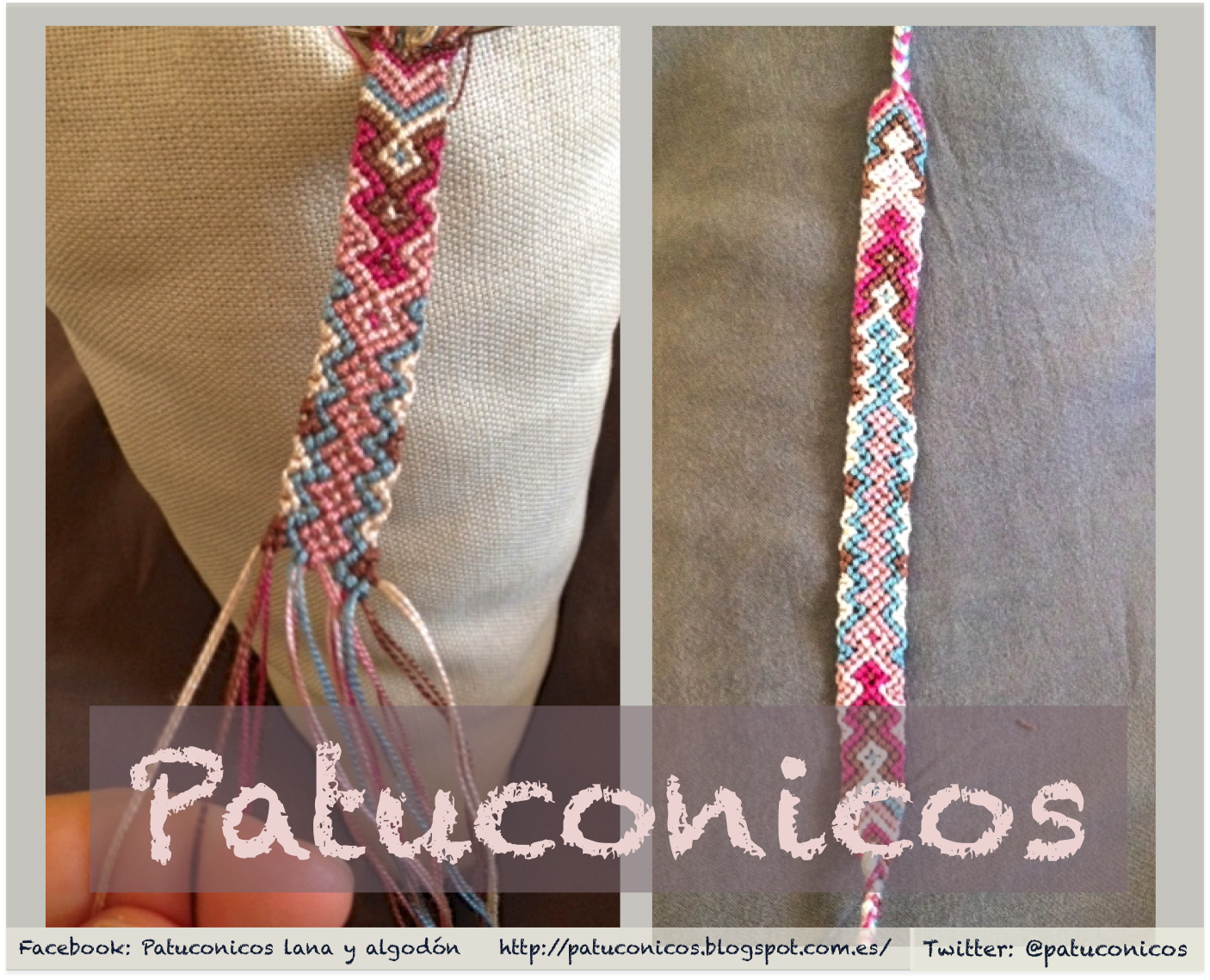 Pulsera De Hilo Patuconicos Serie "isazen" Elegantes (1406x1139), Png Download